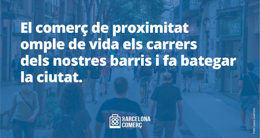 Aquest estiu aposta pel que ens fa únics. 💙

El comerç de proximitat omple de vida els carrers dels nostres barris i fa bategar la ciutat.