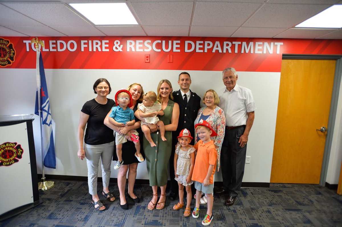 On behalf of Fire Chief Allison Armstrong and the entire Toledo Fire &amp; Rescue Department family, we extend our heartfelt congratulations to Steve Drouillard on his well deserved promotion from Lieutenant to the rank of Captain.