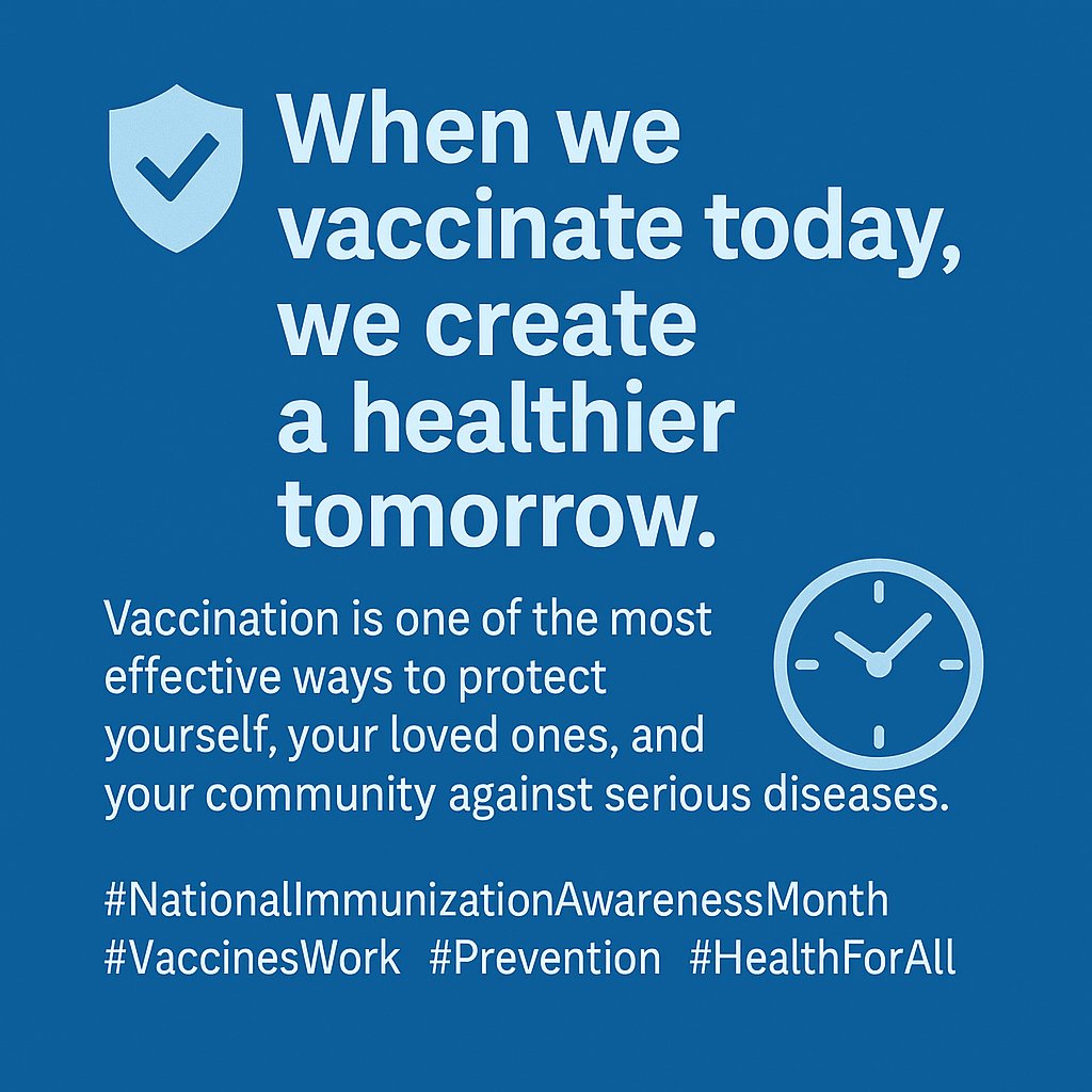 HelixClinical's tweet photo. Protect What Matters Most 👨‍👩‍👧‍👦
Vaccines are one of the safest, most studied tools in medicine.
From newborns to seniors, we all benefit.
💬 What vaccines have made the biggest difference in your life?
#VaccineAwareness #FamilyHealth #ScienceThatHeals #HelixClinical https://t.co/dCJraNSECP