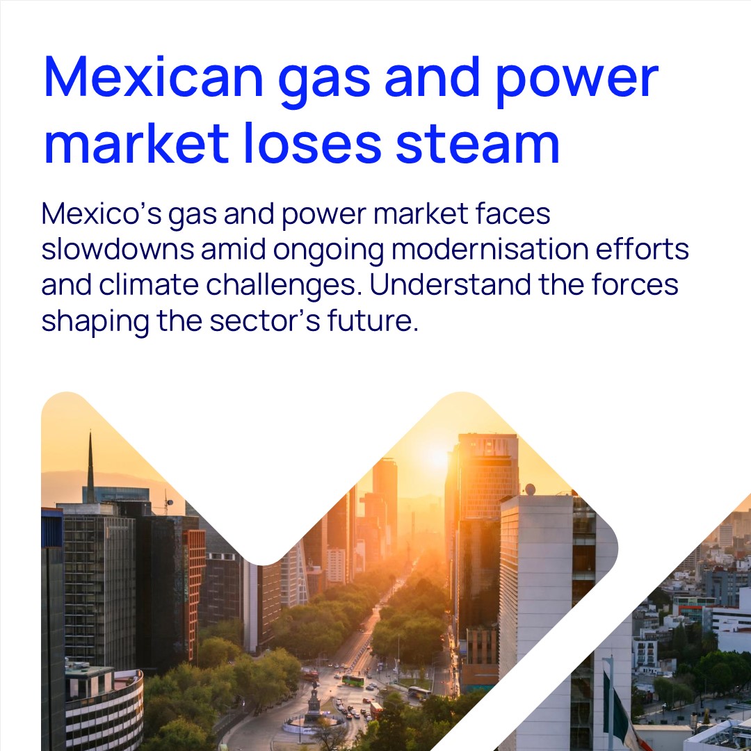 Our latest report, 'Mexican gas and power market loses steam: Is a rebound in sight?', offers an in-depth analysis of current trends, infrastructure developments, and weather impacts driving Mexico’s energy landscape. Get your free copy here: okt.to/T5aRg4