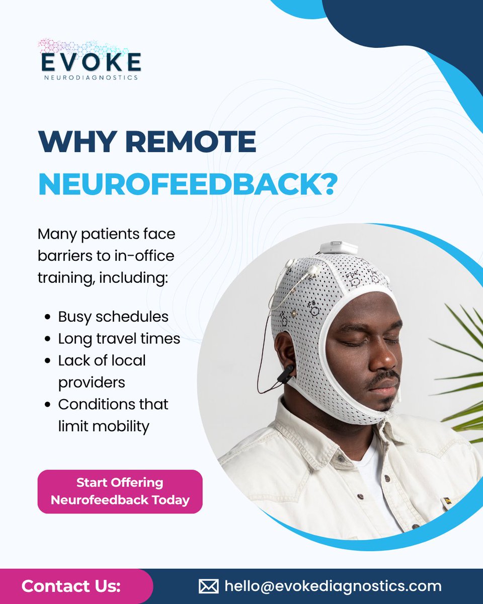 mindbriteteam's tweet photo. Do you want to add cutting-edge neurofeedback to your services WITHOUT the hassle? 

We've got you! 

We partner with you to deliver top-tier neurofeedback therapy. No need for pricey equipment, extensive training, or eating up your time—we handle ALL the heavy lifting. https://t.co/wNeSoA5ipA
