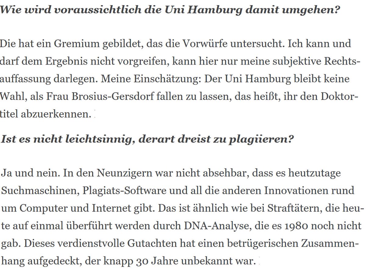 Gersdorfs Fingerabdrücke am Tatort

Ein Linguist hat in der Dissertation von Brosius-Gersdorf „sprachliche Fingerabdrücke” ihres Ehemanns gefunden. Er denkt, dass die Universität sie fallen lässt.

Link: tichyseinblick.de/interviews/pla…
