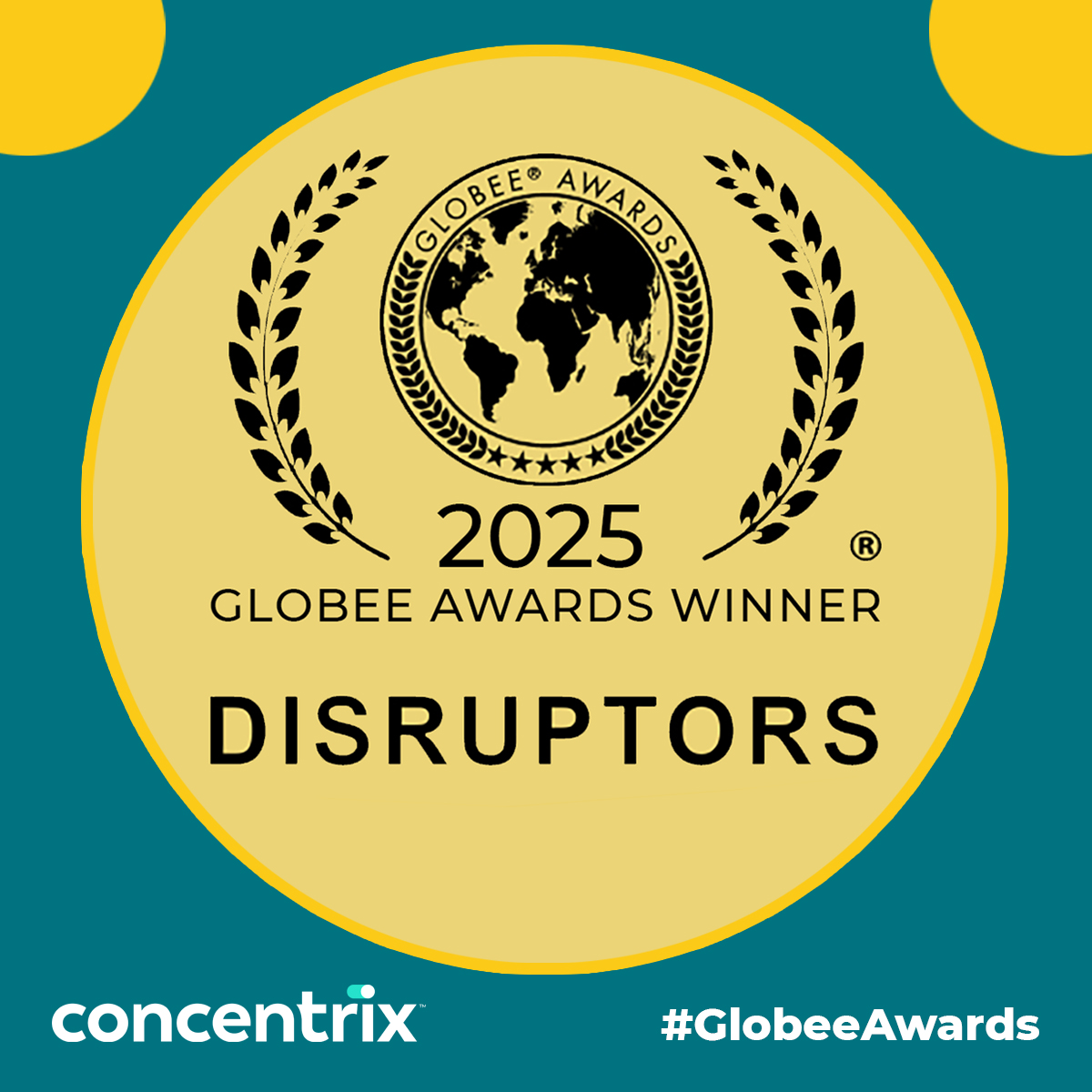 GLOBEE DISRUPTOR AWARDS. #Concentrix has won six Globee Disruptor Awards🎉 – underscoring our dedication to delivering innovative, tech-infused business solutions that drive exceptional value for our clients.💡🤝🚀 #GlobeeAwards. Read more here: concentrix.com/about/news/pre…