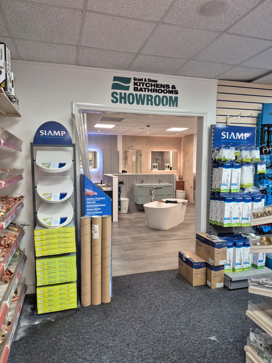 Check out our SIAMP seat display stand at Grant &amp; Stone in Oxford! 🤩