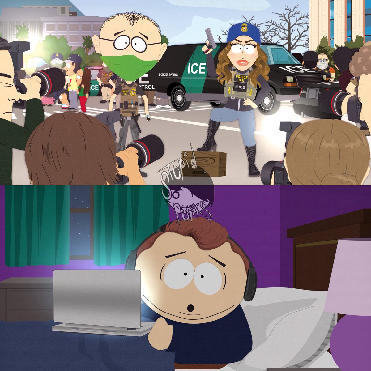 Los veo más tarde en YouTube para una “Sala de Espera” y después en Twitch para reaccionar al nuevo episodio de South Park 

El episodio sale a las 8PM en México, por lo que unas 3 horas antes estaremos en vivo