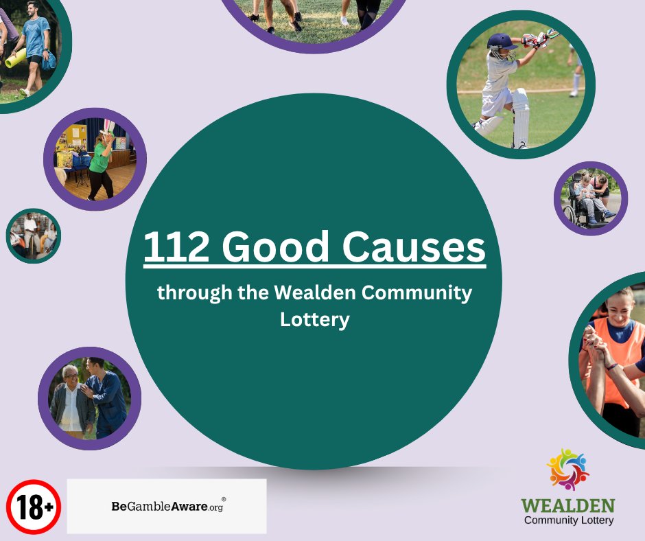 The Community Lottery now has a total of 112 good causes, such as local charities, sports club, school PTAs and community groups all benefiting from raising funds for their group. 

find out further information on how to raise funds here: ow.ly/WFQG50WAyuZ