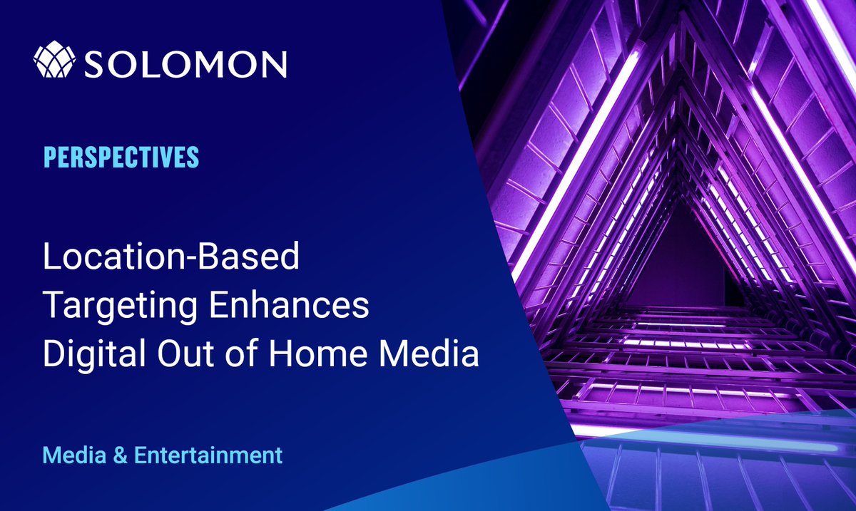 Location-based targeting and #DOOH media are transforming how brands connect with consumers—delivering contextually relevant messages that drive engagement, boost conversion, and more. Explore how geofencing and real-time data are shaping #advertising: solomonpartners.com/2025/07/30/loc…