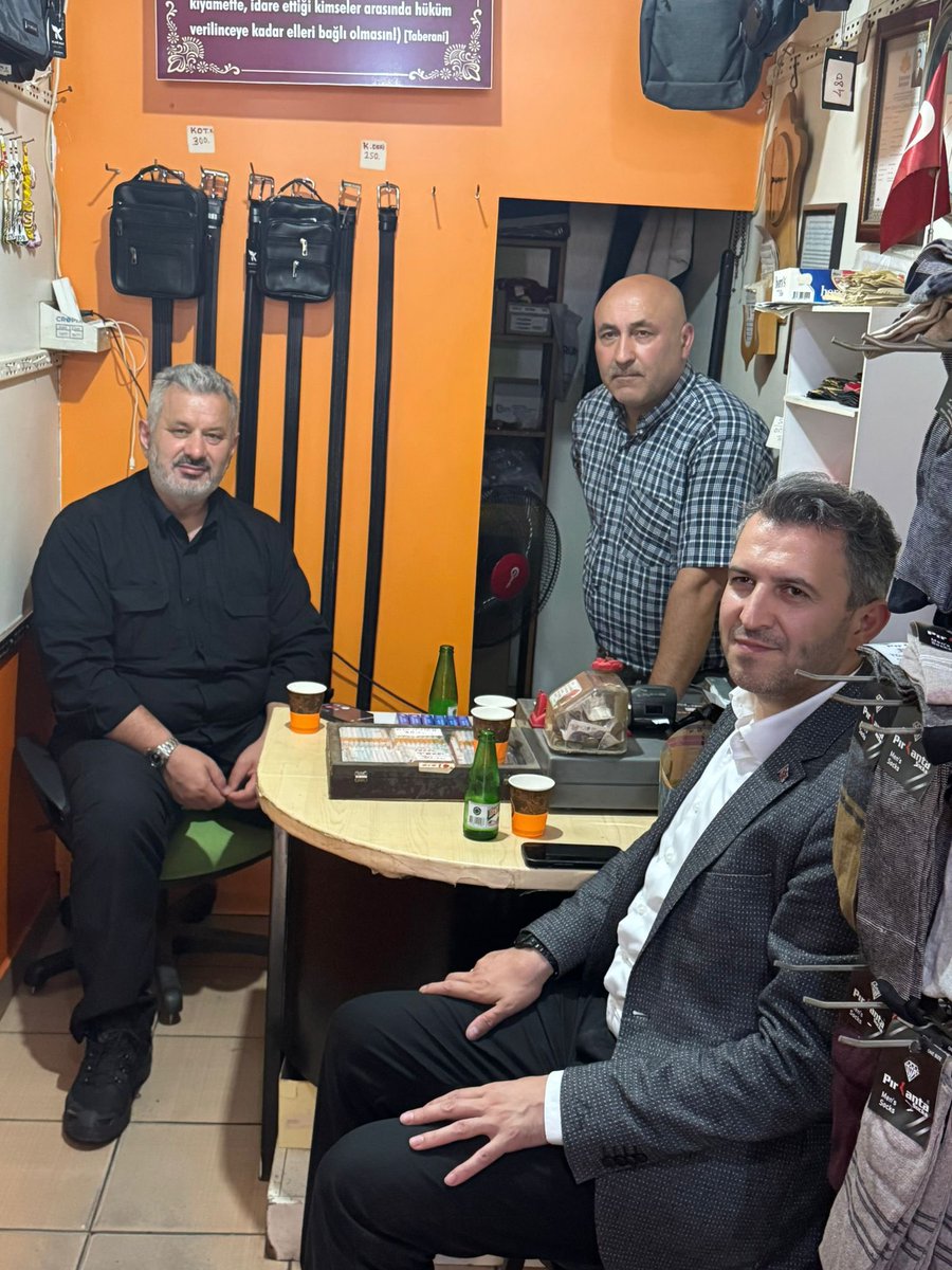 Ayhan Üşdi (@ayhanusdi) on Twitter photo Milletvekilimiz Sn. Hasan Turan (<a href="/hasanturantr/">Hasan Turan 🇹🇷🇵🇸</a>) ve Yönetim Kurulu Üyelerimiz ile, Sultanbeylimiz esnaflarından Sn. Fevzi Ayyıldız’ı iş yerinde ziyaret ettik.
Nazik ev sahipliği için teşekkür ediyoruz. Milletvekilimiz Sn. Hasan Turan (<a href="/hasanturantr/">Hasan Turan 🇹🇷🇵🇸</a>) ve Yönetim Kurulu Üyelerimiz ile, Sultanbeylimiz esnaflarından Sn. Fevzi Ayyıldız’ı iş yerinde ziyaret ettik.
Nazik ev sahipliği için teşekkür ediyoruz.