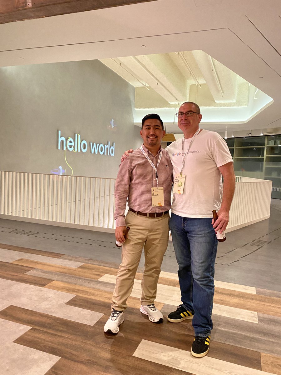 Nate Gildart (@nathangildart) on Twitter photo Wow! Finally meeting F2F many of the #GoogleChampions I’ve only spent time with online over the years, and reconnecting with other old friends. I’m humbled at the <a href="/GoogleEDU/">Google Education</a> #GoogleChampions symposium in Singapore to gather with so many wonderful people! #happy Wow! Finally meeting F2F many of the #GoogleChampions I’ve only spent time with online over the years, and reconnecting with other old friends. I’m humbled at the <a href="/GoogleEDU/">Google Education</a> #GoogleChampions symposium in Singapore to gather with so many wonderful people! #happy
