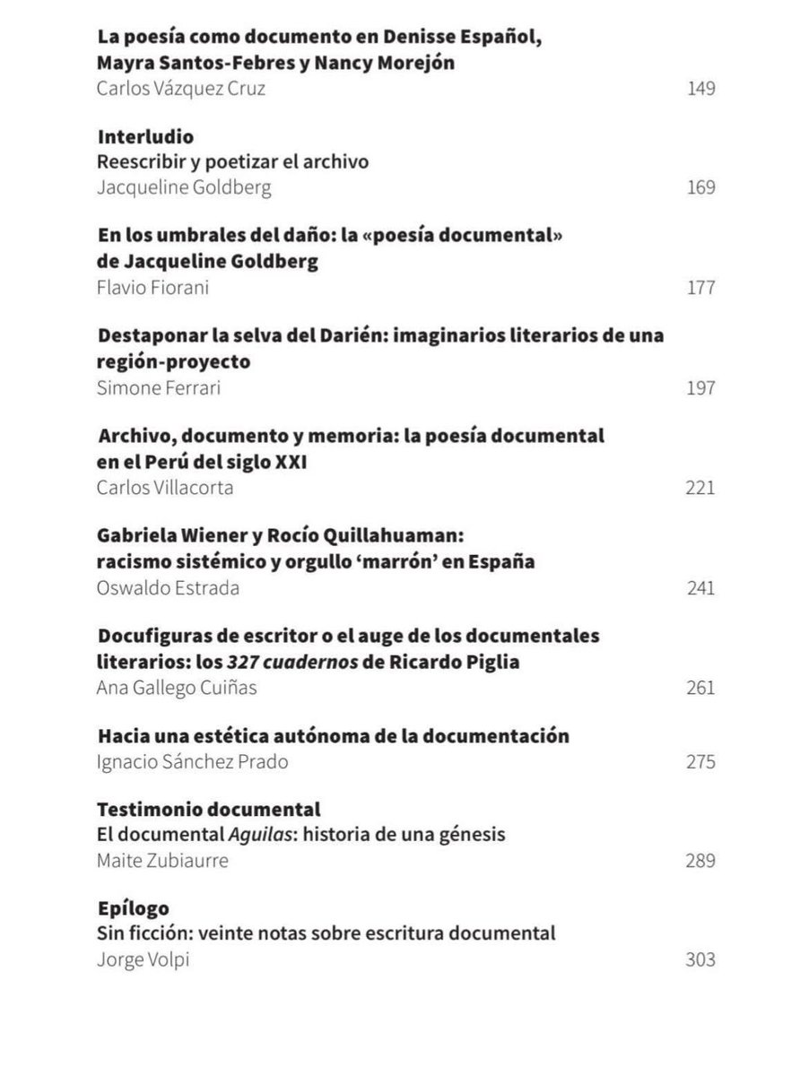 Gracias a Laura Alicino y Oswaldo Estrada, se publicó este libro sobre poéticas documentales en América Latina. Es un gusto enorme acompañar a colegas brillantes y haber participado con un capítulo. El libro es de descarga libre en edizionicafoscari.unive.it/it/edizioni4/l…