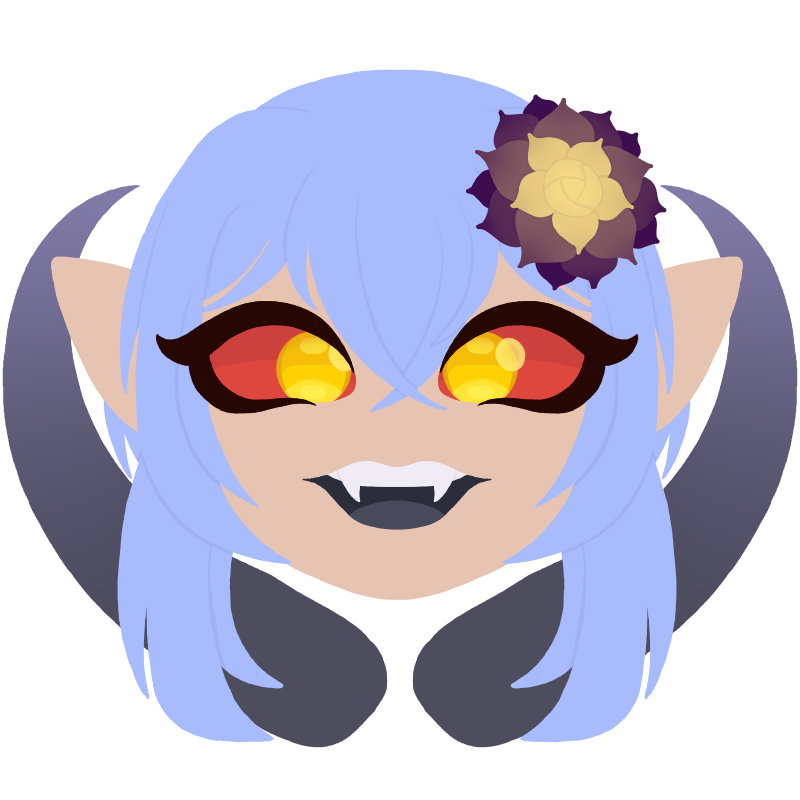SeacilTheMoth's tweet photo. Very happy to share that I have finished 2 more raffle prizes! 
These were for @warriorman222 and @opiko on 🟦☁️, thank you both again for your patience and kindness <3 https://t.co/YnzBtDdzXE