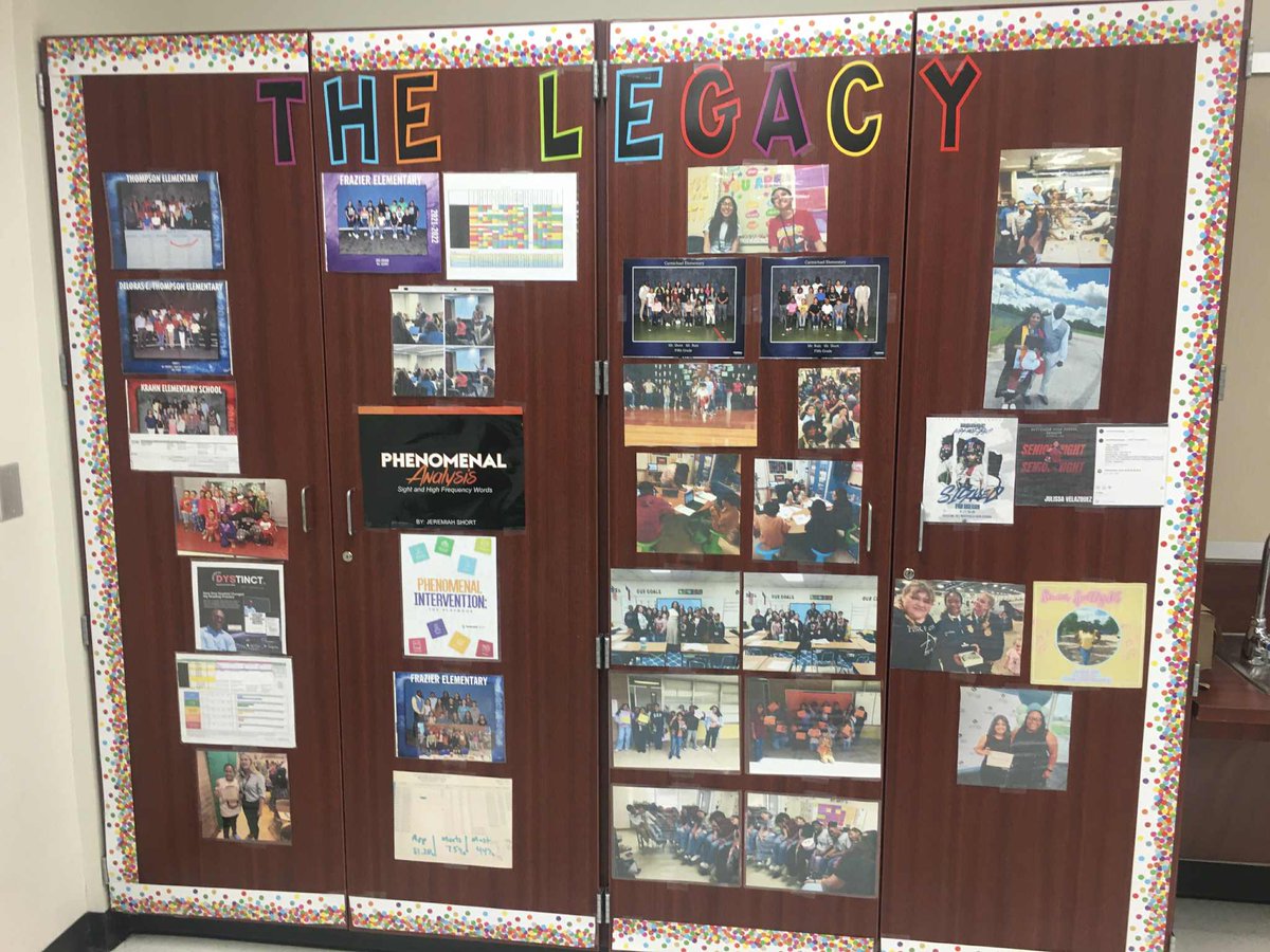 Jeremiah Short (@mr100teacher) on Twitter photo Finished framing The Phenomenal Room —featuring last year’s highlights + some of my 1st graduates:
🏀 D1 Athlete <a href="/64Ryan_Anderson/">🌟Ryan Anderson🌟</a>
🐎 Rodeo Champ
🏐 VB Captain
📚 Author
🕵🏽 Future Detective
🎤 Singer
🎬 Future Filmmaker
Left 1 spot blank—for this year’s legends. #aldinestory Finished framing The Phenomenal Room —featuring last year’s highlights + some of my 1st graduates:
🏀 D1 Athlete <a href="/64Ryan_Anderson/">🌟Ryan Anderson🌟</a>
🐎 Rodeo Champ
🏐 VB Captain
📚 Author
🕵🏽 Future Detective
🎤 Singer
🎬 Future Filmmaker
Left 1 spot blank—for this year’s legends. #aldinestory