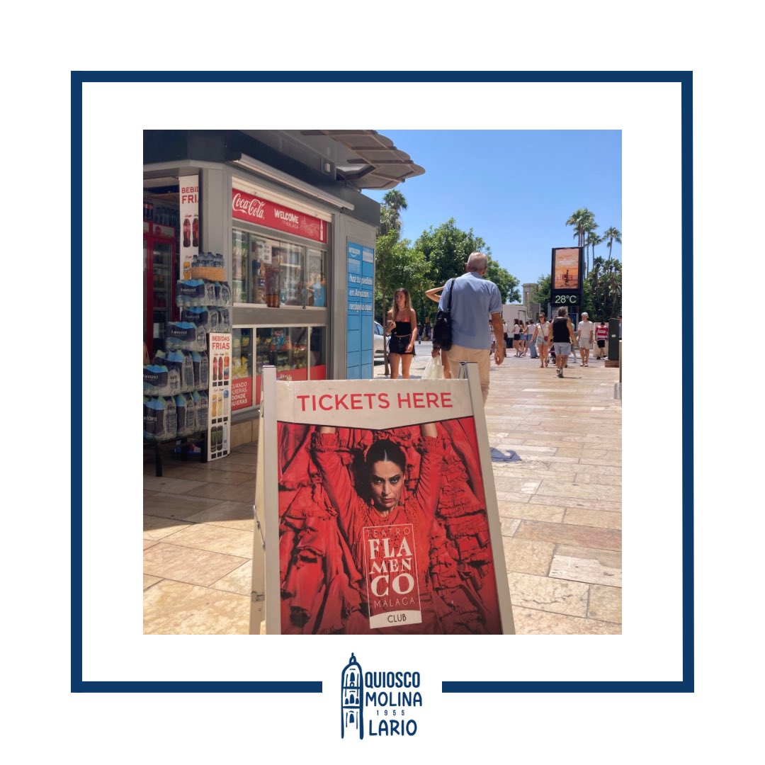 🛥️✨¡Embárcate en una aventura única por el puerto y la bahía de Málaga con @mundomarino_catamaranes_malaga .

💃🏻O déjate envolver por la magia del flamenco en un espectáculo apasionante en el @teatroflamencomalagaclub . 

🎟️¡Tus entradas te esperan en el Quiosco Molina Lario 24!