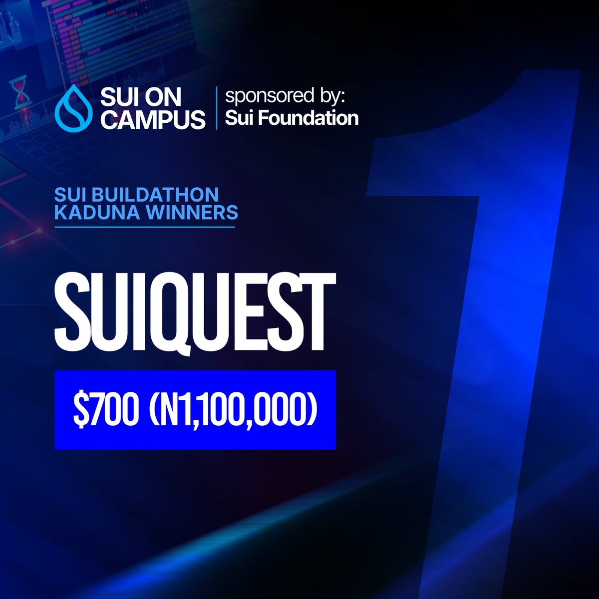 suioncampus's tweet photo. 1st Place- SuiQuest

SuiQuest is reimagining contribution in Web3, an on-chain marketplace where tasks become funded quests, and micro-contributions turn into composable, measurable value. No more invisible labor. No more scattered impact. Just pure, permissionless productivity.

https://t.co/7vHthDCVDu