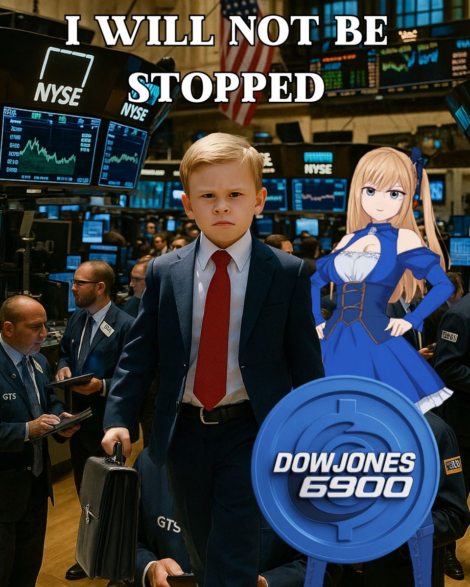 DowJones6900's tweet photo. I will not be stopped . https://t.co/43sX8M4JuI