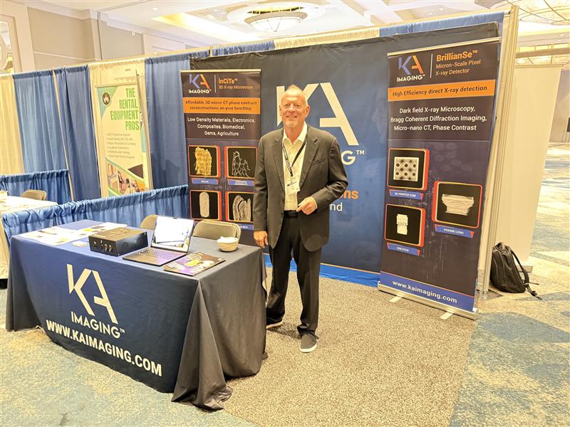 📍 Catch Jim Harp live at #DXC2025 Booth #4!

Still time to visit:
🗓 Wed Aug 6: 12–6 PM
🗓 Thu Aug 7: 10 AM–1 PM

Explore spectral + phase contrast imaging for your lab. #XrayImaging #NDT #MaterialsScience