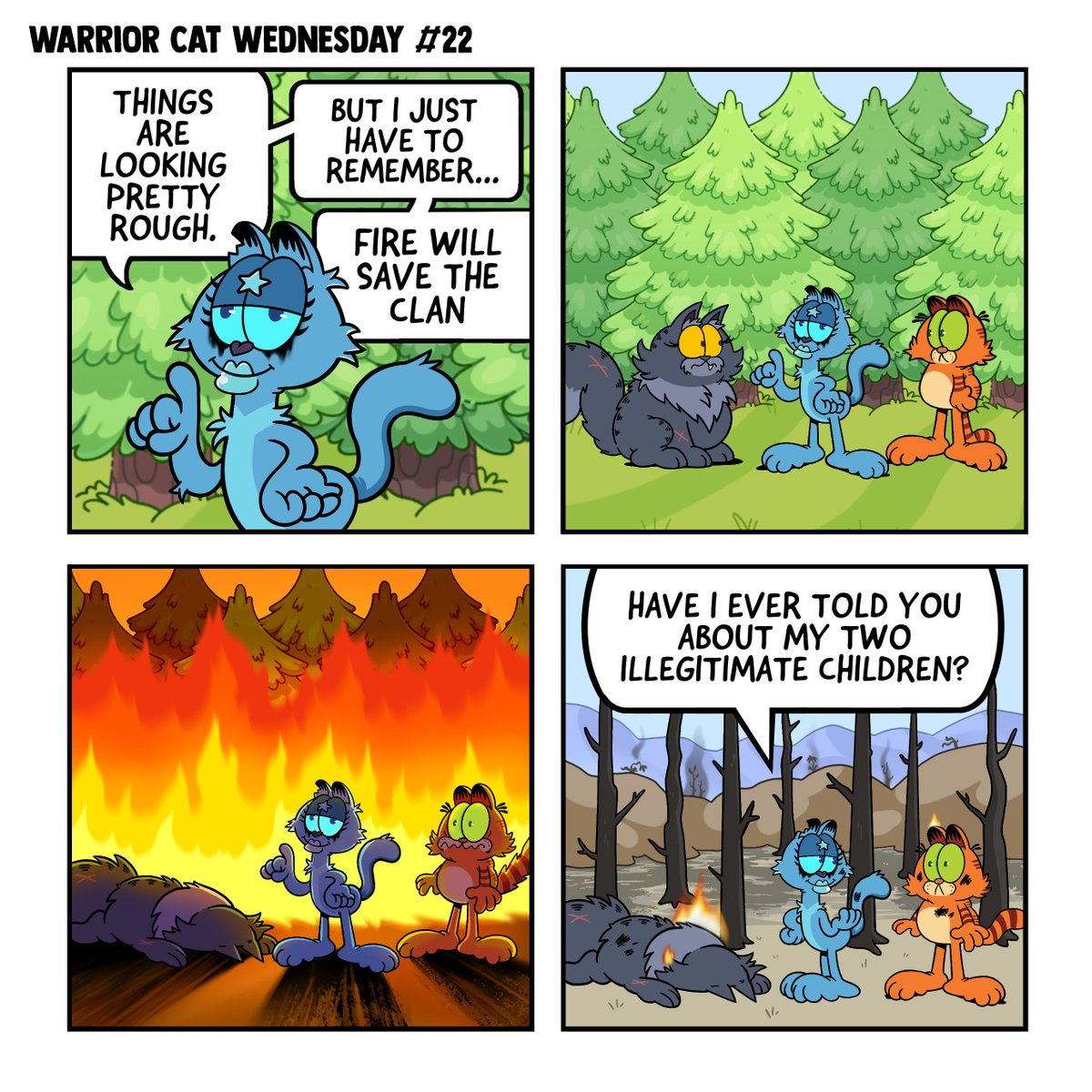 Happy WARRIOR CAT WEDNESDAY 🐱