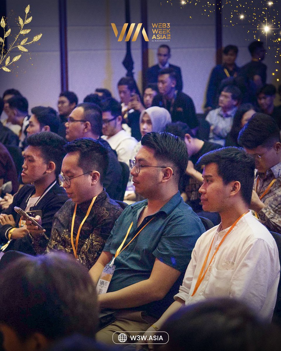 W3WOfficial's tweet photo. Learning, connecting, and reimagining whatβs possible in Web3 π€
π @W3WOfficial The Ritz-Carlton Jakarta
#Web3Week #W3W #W3WOfficial https://t.co/t2mSy85mV7