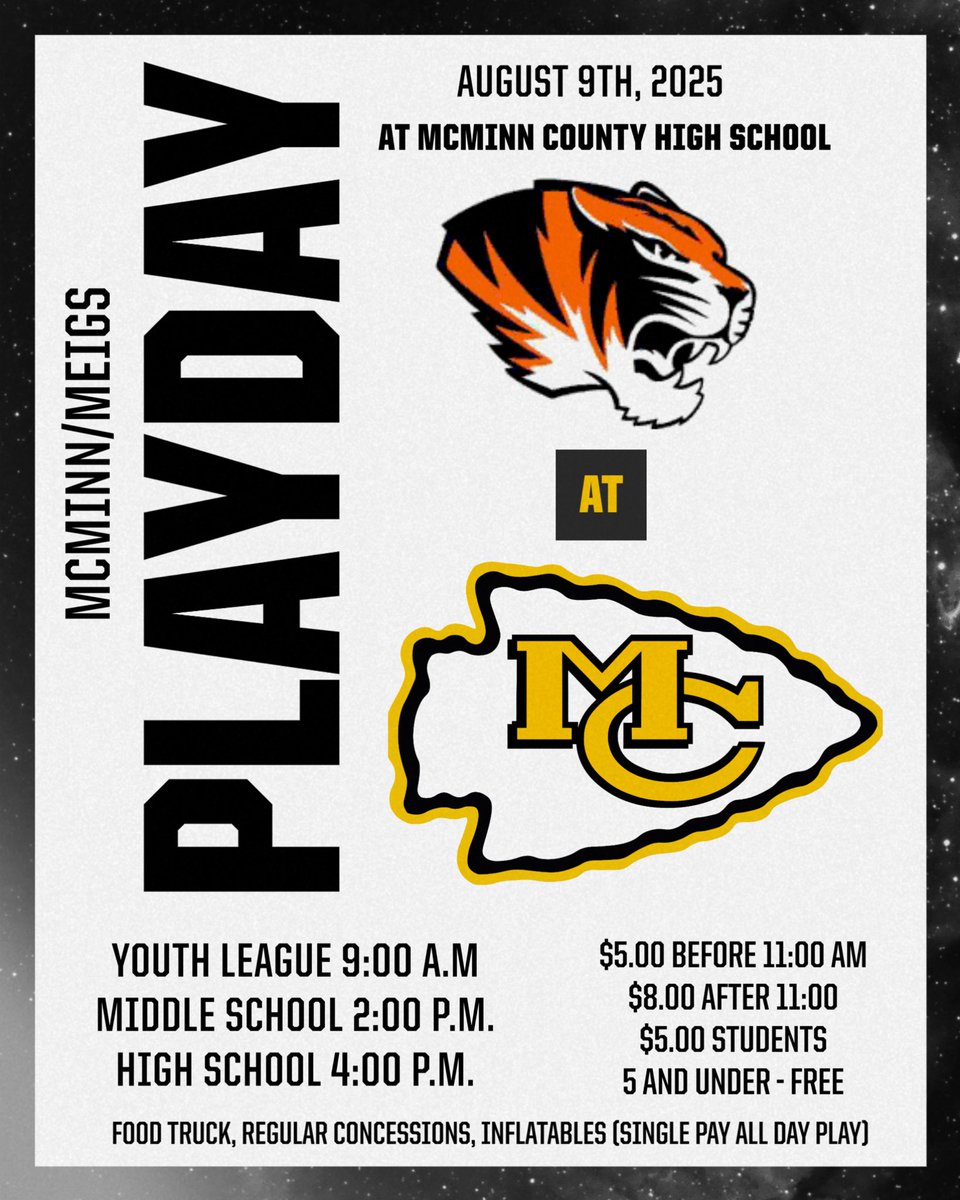 Come out Saturday and enjoy some great competition!