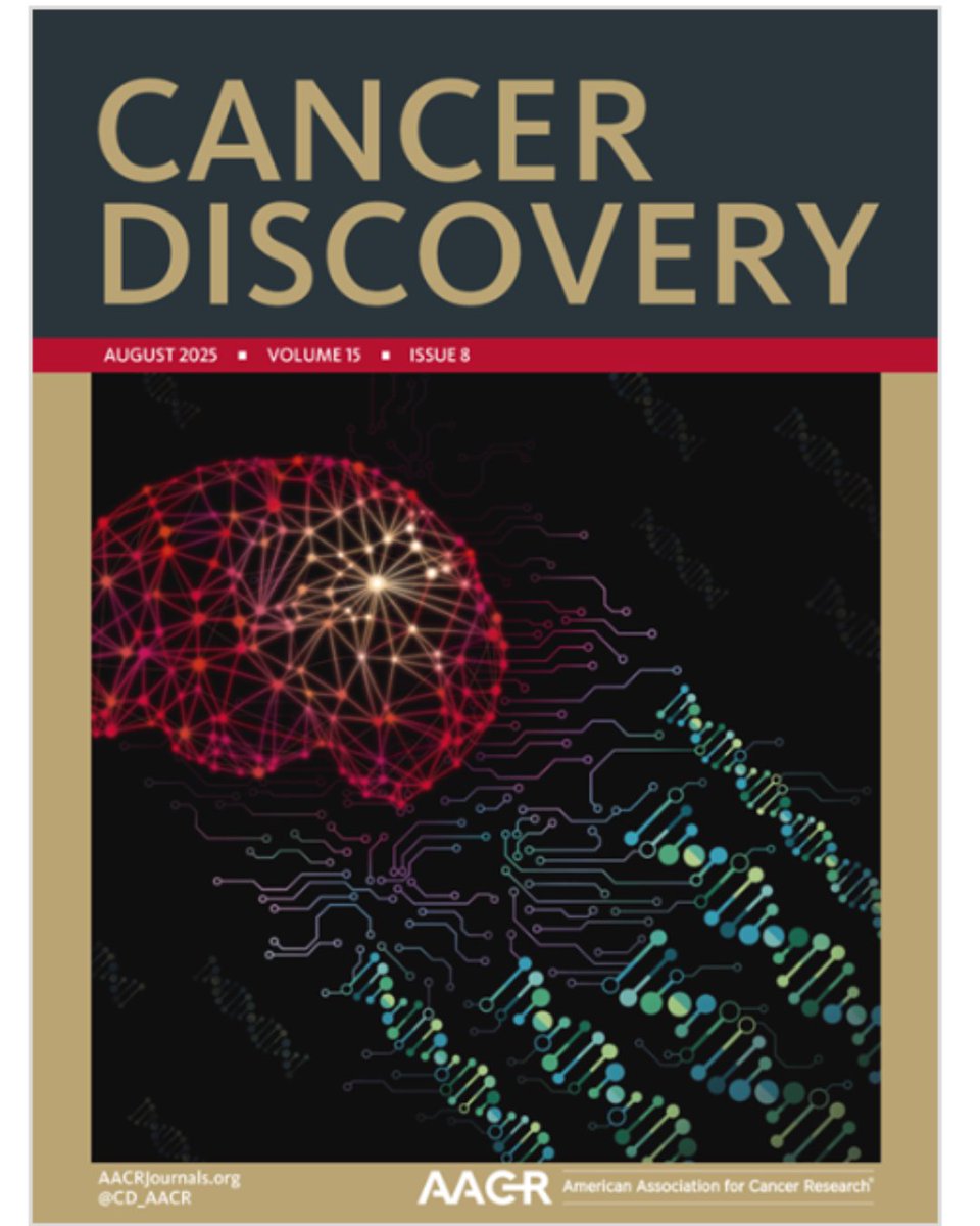 CD_AACR's tweet image. Read article highlights from the August issue of Cancer Discovery #InThisIssue: brnw.ch/21wUIhe