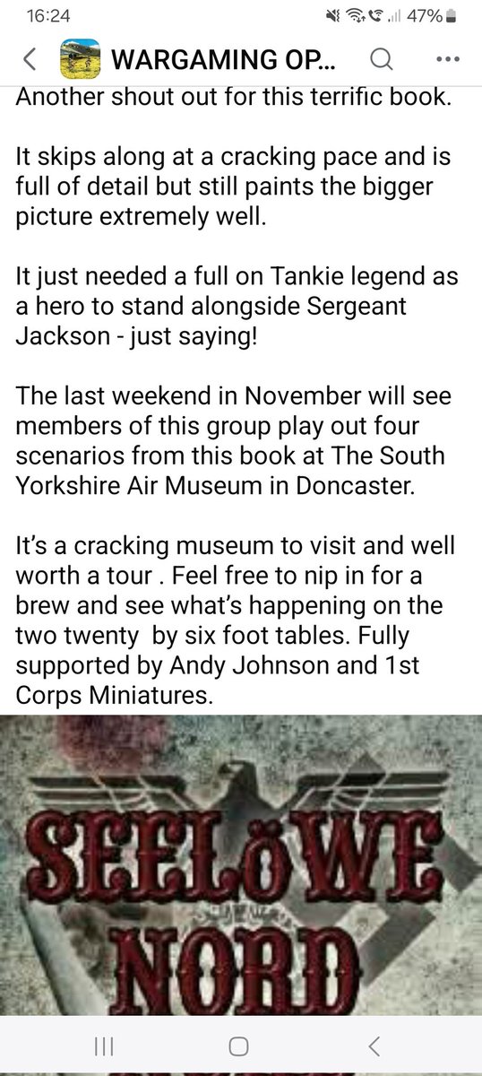 Very excited that Seelöwe Nord is going to become a wargame!