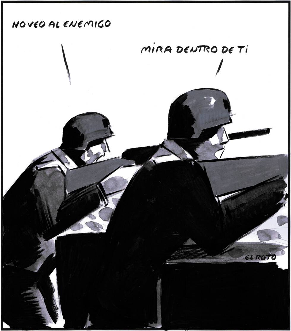 Sin duda.

Viñeta de El Roto.