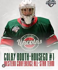 Hockey Talk (@hockeytalk913) on Twitter photo After a couple outstanding seasons with <a href="/stmlincolns/">St. Marys Lincolns</a> of the <a href="/GOJHL/">GOJHL</a>, Hanover native Colby Booth-Housego moving to Wellington <a href="/OJHLDukes/">Wellington Dukes</a> of <a href="/OJHLOfficial/">OJHL</a>.
On the way, Booth-Housego has tended nets in Hanover Minor Hockey, <a href="/HighlandersAAA/">Grey Bruce Highlanders AAA</a> and <a href="/hplakers/">Huron-Perth Lakers</a>. After a couple outstanding seasons with <a href="/stmlincolns/">St. Marys Lincolns</a> of the <a href="/GOJHL/">GOJHL</a>, Hanover native Colby Booth-Housego moving to Wellington <a href="/OJHLDukes/">Wellington Dukes</a> of <a href="/OJHLOfficial/">OJHL</a>.
On the way, Booth-Housego has tended nets in Hanover Minor Hockey, <a href="/HighlandersAAA/">Grey Bruce Highlanders AAA</a> and <a href="/hplakers/">Huron-Perth Lakers</a>.