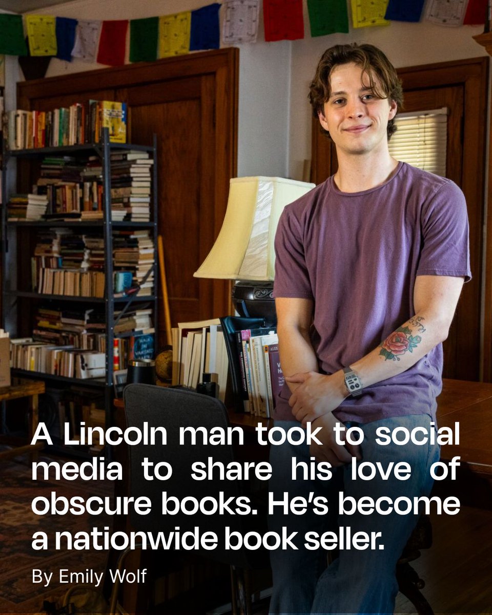 Online communities like “Bookstagram” have become an essential part of reading in the 21st century. For one Lincoln-based online bookstore, they also have become a fast path to success. Behind the rise of Revolving Books: buff.ly/yshXzMt
