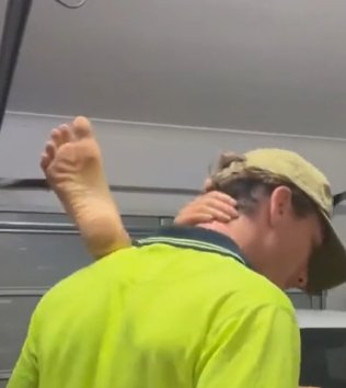 "When life kicks you in the neck… but you kinda like it 😂👣
Check this video below  👇