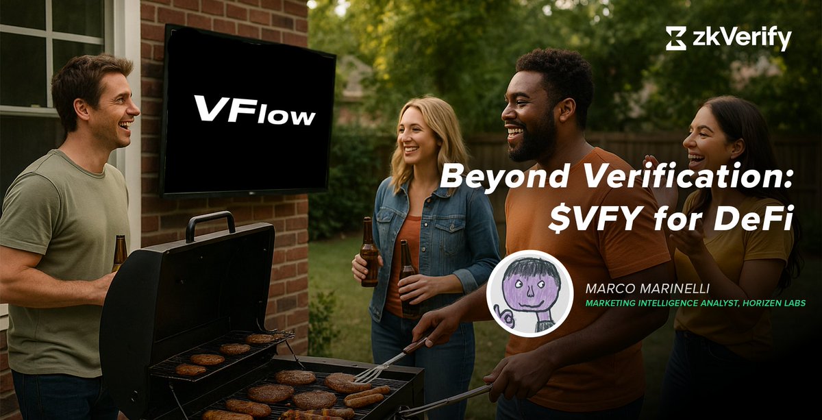 zk V e r i f y (@zkvprotocol) on Twitter photo Itβs a big day at the #zkVerifyBlockparty π
Weβre welcoming Marco from the Product Marketing team AND launching VFlow, our bridge to the EVM universe π
ποΈ VFlow lets $VFY move into DeFi
π― Testnet quest now live on ProofPoints
π Watch your tx live on <a href="/subscan_io/">Subscan</a>
π§ Dive Itβs a big day at the #zkVerifyBlockparty π
Weβre welcoming Marco from the Product Marketing team AND launching VFlow, our bridge to the EVM universe π
ποΈ VFlow lets $VFY move into DeFi
π― Testnet quest now live on ProofPoints
π Watch your tx live on <a href="/subscan_io/">Subscan</a>
π§ Dive
