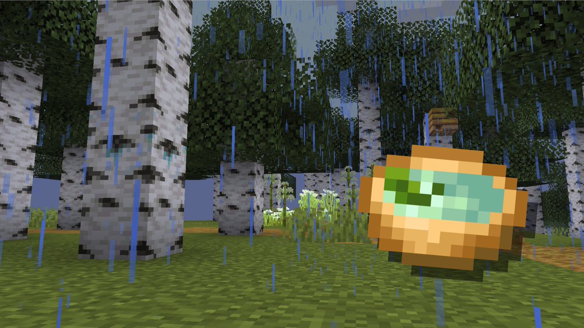 Birch Water Pie

Birch Water Pie removes all negative effects from the player after eating it. Birch Water can be obtained during the rain by collecting the tears of the Watchful Birch in a bottle

#minecraftart #minecraft