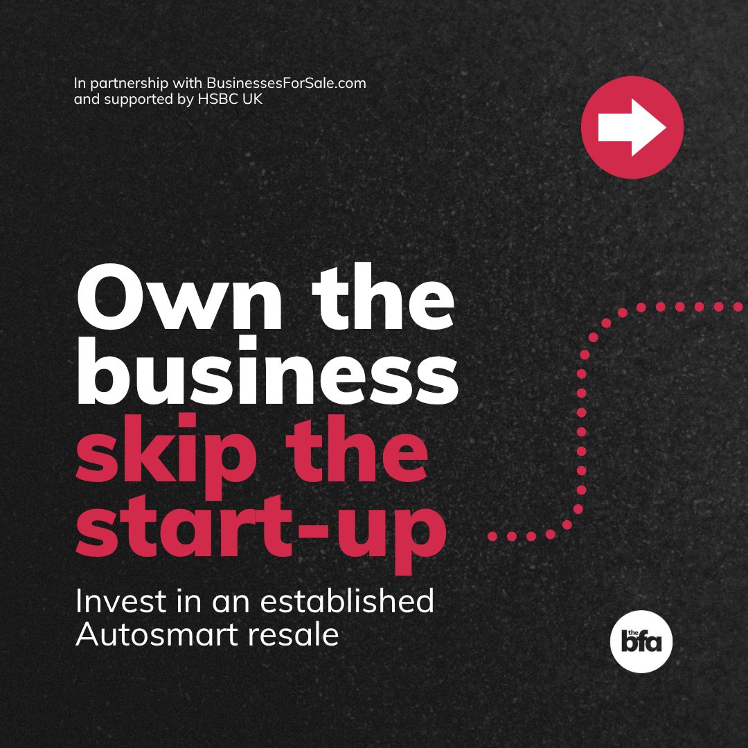 BFA_UK's tweet photo. Considering a franchise resale?

@AutosmartUK has resale openings in Portsmouth, Hull and Cambridge, each with established local customers and franchisor support.
🔗 https://t.co/i0cL7Tfv4p

In partnership with @business4_sale and supported by @HSBC_UK.

 #Autosmart https://t.co/tkLLh4uvCw