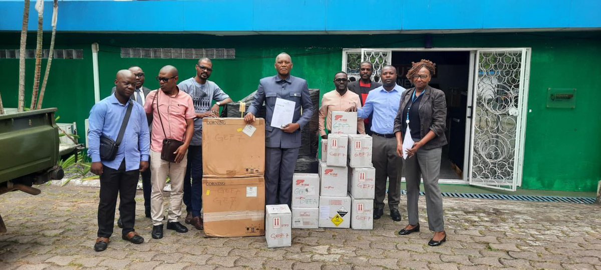 La Direction Générale des Écosystèmes Aquatiques renforce ses capacités hydrologiques grâce à un don de matériel de 150 000 USD remis par la DGEPN, via le projet PNUD/GEF7.

🎯 Suivi renforcé du site Ramsar Bas Ogooué &amp; bassin de l’Okobey.

#Environnement #Hydrologie #PNUD #GEF7