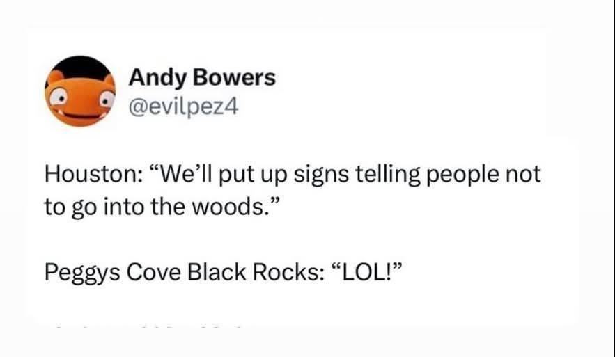 juliencaesar's tweet photo. Signs signs ever where there's signs... and no one pays attention to em ha https://t.co/4mSF5nkaeJ