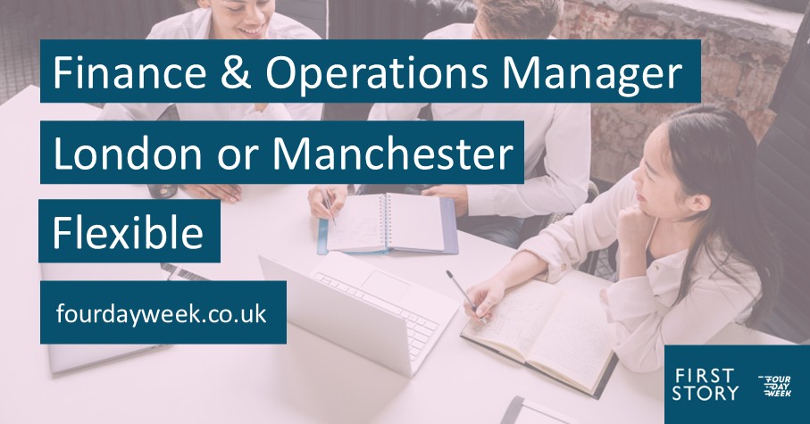 We are working with <a href="/FirstStory/">First Story</a> to help them fill their Finance &amp; Operations Manager vacancy. This is a flexible role based in London or Manchester. 

Find out more about this role here: tinyurl.com/5d9tpavw

#flexibleworking #financemanager #vacancy #jobadvert #JobOpening