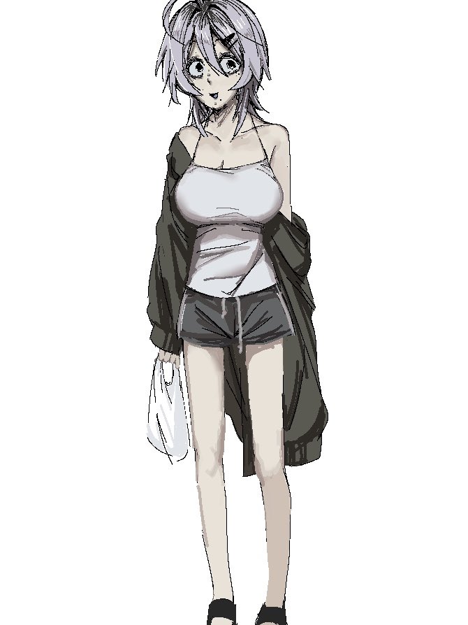 E5yCc's tweet image. ぼくがかんがえたさいきょーのダウナーお姉さん