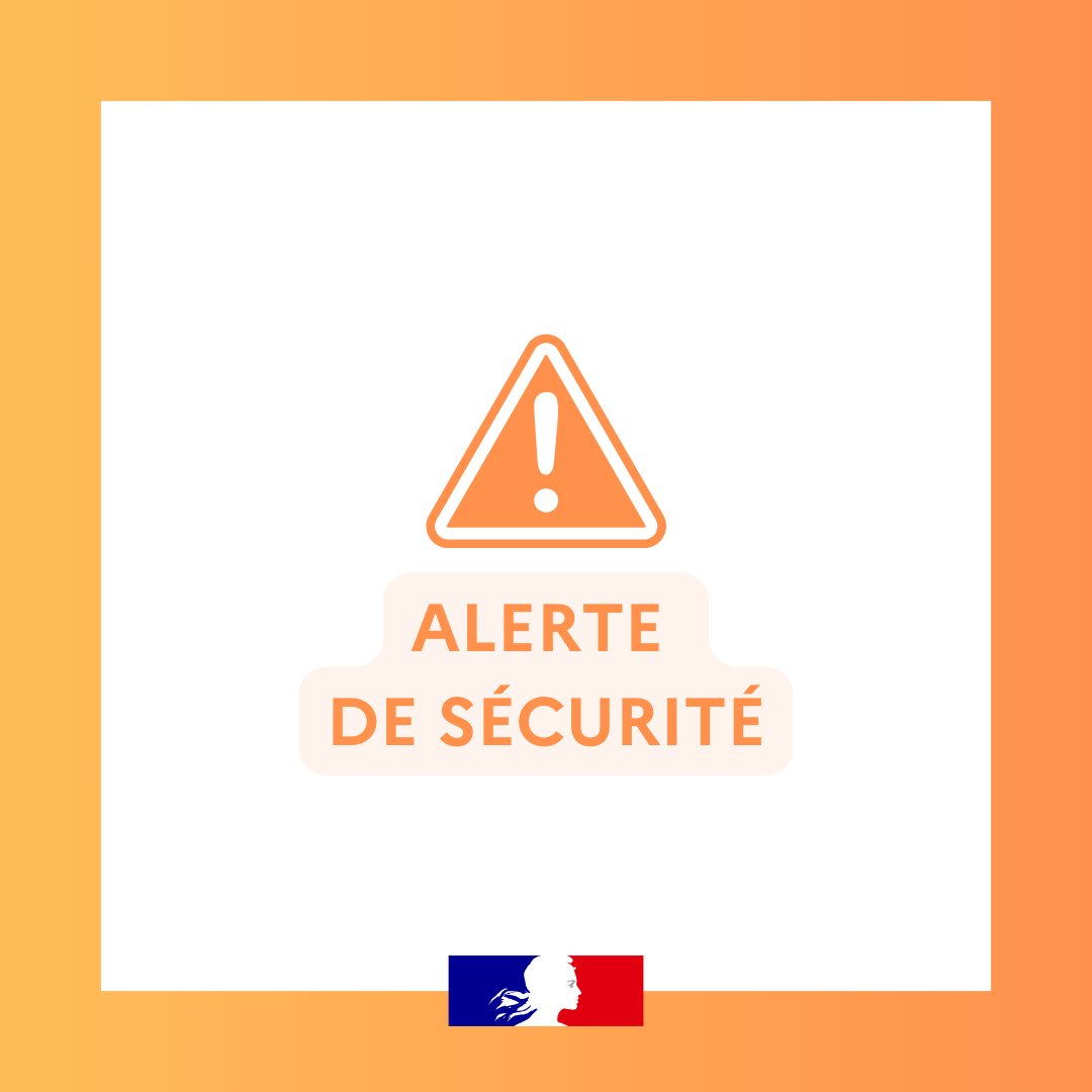 ANSSI_FR's tweet image. ⚠️ Incidents de sécurité SonicWall.

📢 Le @CERT_FR a publié un bulletin d'alerte après avoir pris connaissance d'incidents de sécurité sur les pare-feux SonicWall de génération 7 lorsque le VPN SSL est activé.

➡️ + d'infos sur le site du CERT-FR :
cert.ssi.gouv.fr/alerte/CERTFR-…