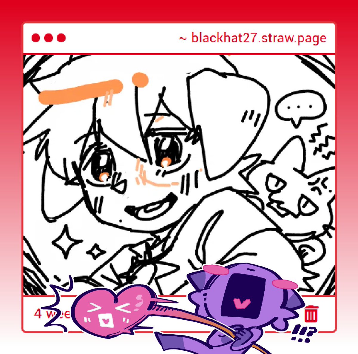 !!!?!?!?!?!?超級讚的&gt;:00000必須設成頭貼👊👊

This is awesome, I hope people see it. 🤧🤧
blackhat27.straw.page #Dogday