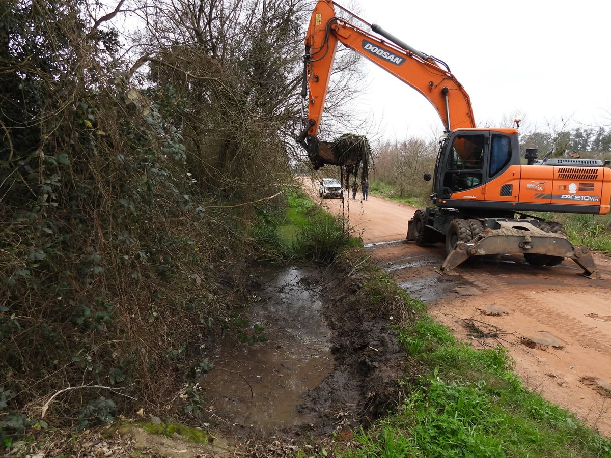 comuna33's tweet image. Más trabajos de recuperación de la camineria rural y limpieza.
Trabajamos en camino Salomito realizando perfilado y estamos haciendo limpieza de cunetas en camino de las tropas.

#GobiernodeTreintayTres