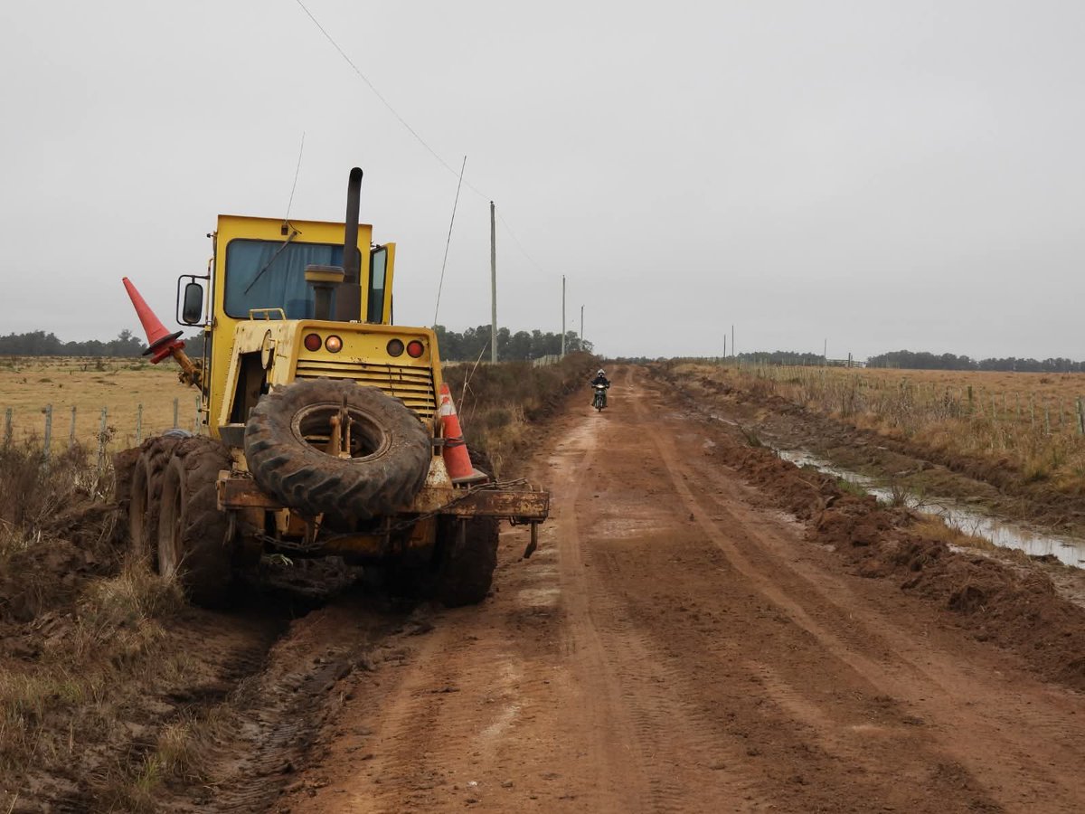 comuna33's tweet image. Más trabajos de recuperación de la camineria rural y limpieza.
Trabajamos en camino Salomito realizando perfilado y estamos haciendo limpieza de cunetas en camino de las tropas.

#GobiernodeTreintayTres