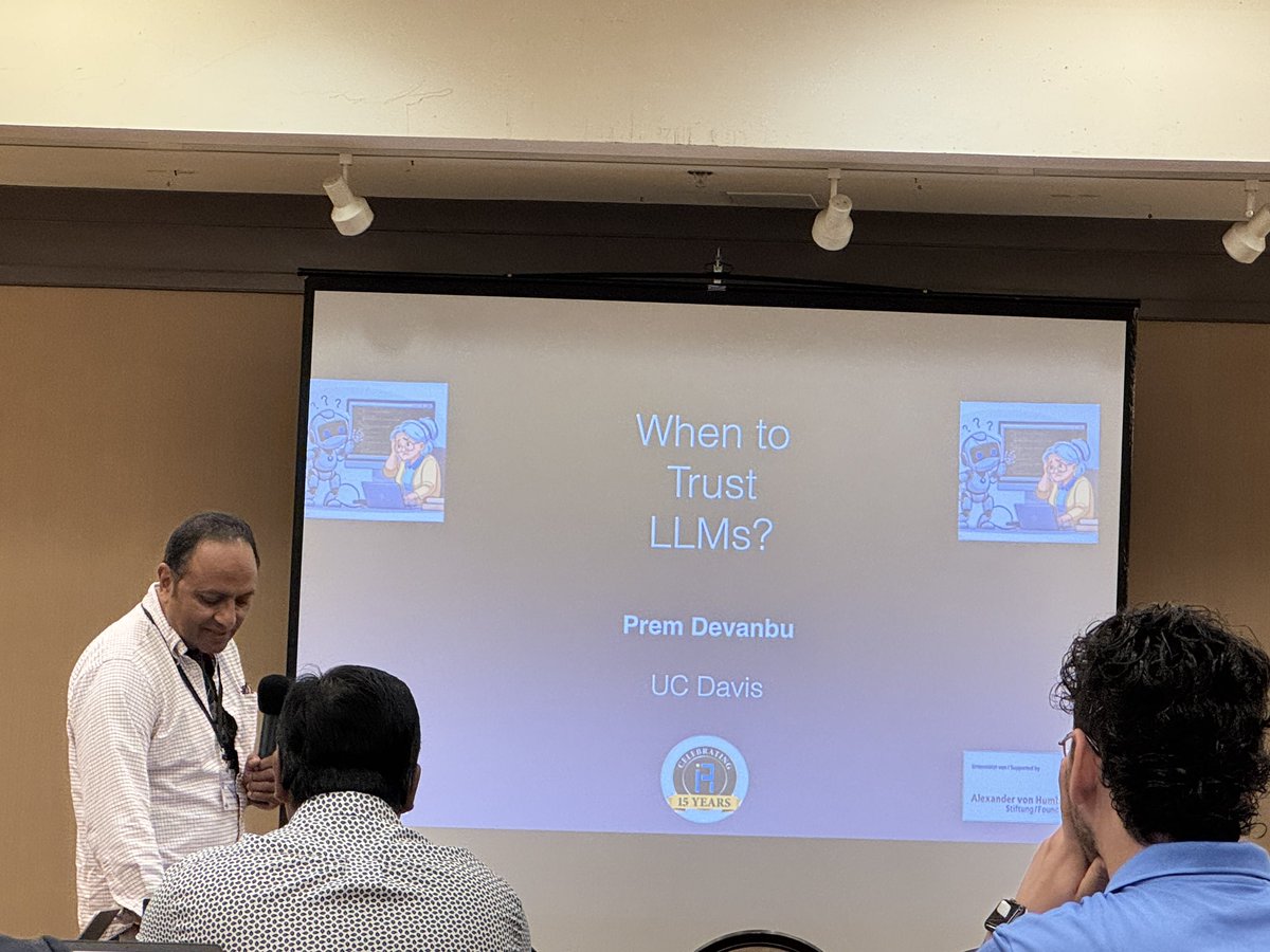 IEEE IRI 2025 kickstarted in San Jose, CA with an introduction to the conference by Dr. Nan and the first keynotes speech by Dr. Prem Devanbu from University of California, Davis.
<a href="/NirdsLab/">nirds-lab</a> <a href="/WebSciDL/">WS-DL Group, ODU CS</a> 
#IRI_2025