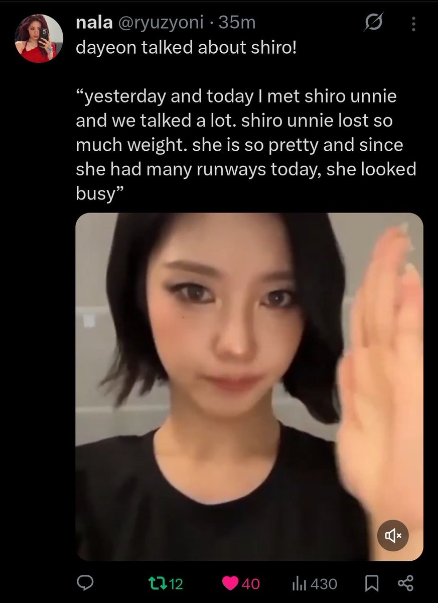 kep1dalso's tweet photo. TW // Sleep deprivation ,  weight loss

I never want to speculate on someone's health, but we've seen for months the signs that Shiro is being overworked. For Dayeon to say out loud that she's noticed she lost a lot of weight is SO incredibly concerning. Please don't turn+ https://t.co/Wer96daNIg