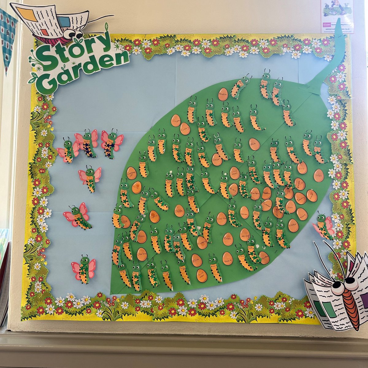 Newbridge Library (@newbridgelib) on Twitter photo 👀Butterfly Watch...👀
🥚🐛🦋📙🥚🐛🦋📙🥚🐛🦋📙🥚🐛🦋
Six summer reading challengers have completed the challenge and earned their wings so far! Will you be next?
<a href="/CaerphillyLibs/">Llyfrgelloedd Caerffili | Caerphilly Libraries</a> <a href="/readingagency/">The Reading Agency</a> #SummerReadingChallenge #TheStoryGarden 👀Butterfly Watch...👀
🥚🐛🦋📙🥚🐛🦋📙🥚🐛🦋📙🥚🐛🦋
Six summer reading challengers have completed the challenge and earned their wings so far! Will you be next?
<a href="/CaerphillyLibs/">Llyfrgelloedd Caerffili | Caerphilly Libraries</a> <a href="/readingagency/">The Reading Agency</a> #SummerReadingChallenge #TheStoryGarden