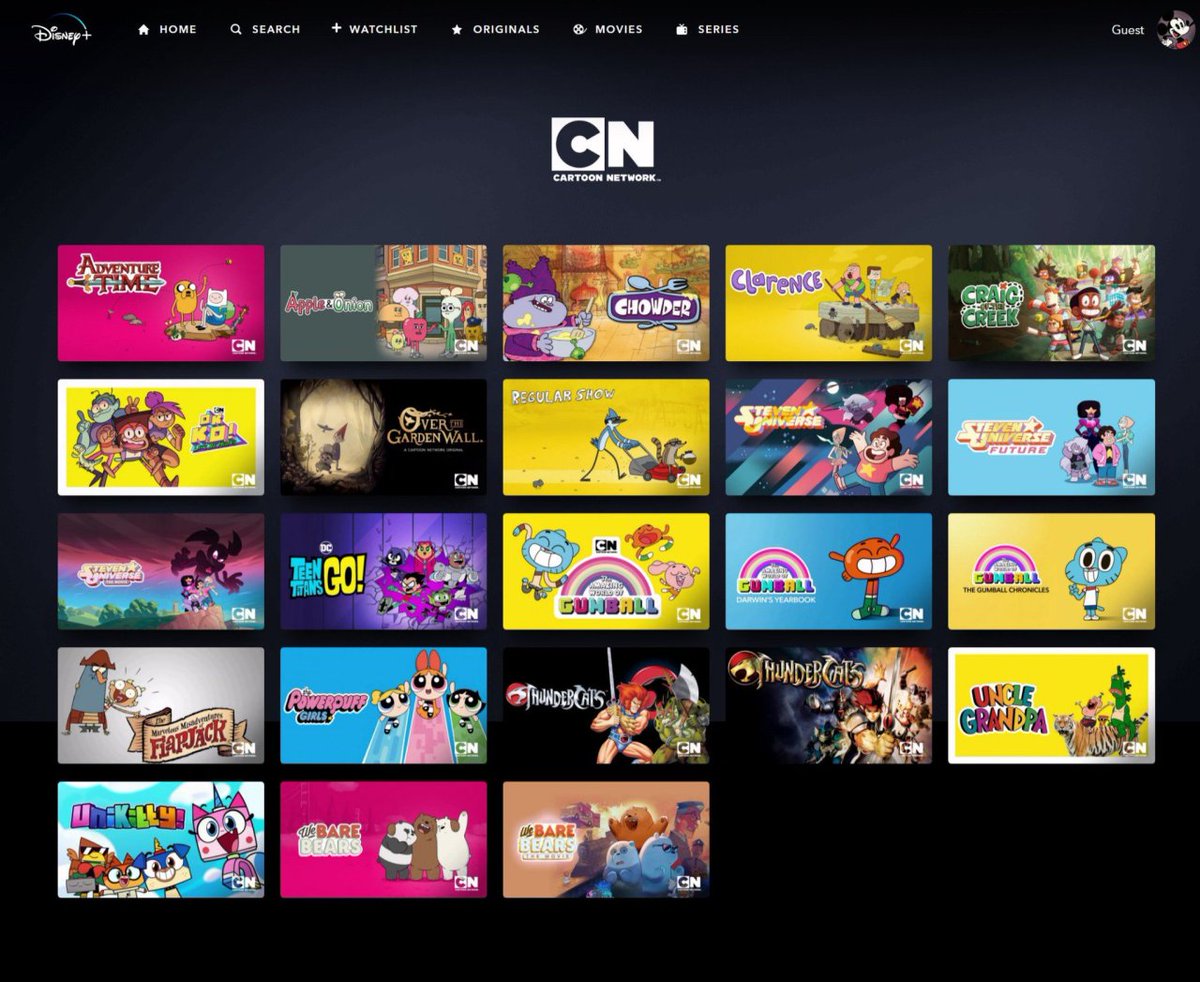 JOLLY J✨ (@dynamosuperx) on Twitter photo disney+ has more cartoon network shows than HBOMAX, a warner bros service. disney+ has more cartoon network shows than HBOMAX, a warner bros service.