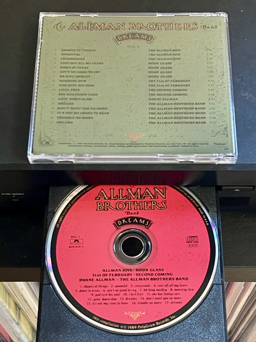 NowPlaying #CDCollection #AllmanBrothers The Allman Brothers Band