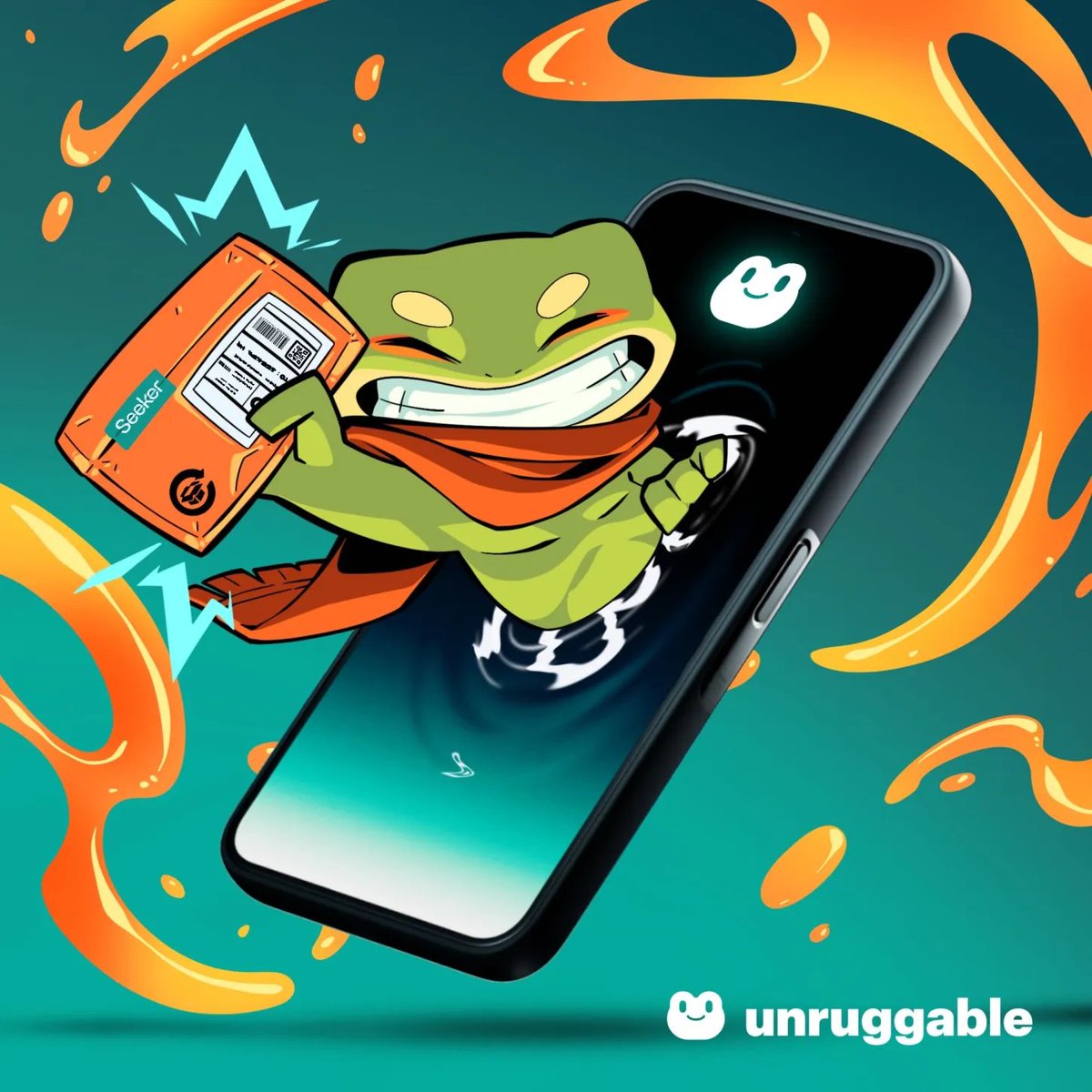 Unruggable (@unruggable_io) on Twitter photo Unruggable is officially entered into the <a href="/solanamobile/">Seeker | Solana Mobile</a> Hackathon.
Secure self-custody on @Solana, built for Seeker.
Coming soon to dApp store. Unruggable is officially entered into the <a href="/solanamobile/">Seeker | Solana Mobile</a> Hackathon.
Secure self-custody on @Solana, built for Seeker.
Coming soon to dApp store.
