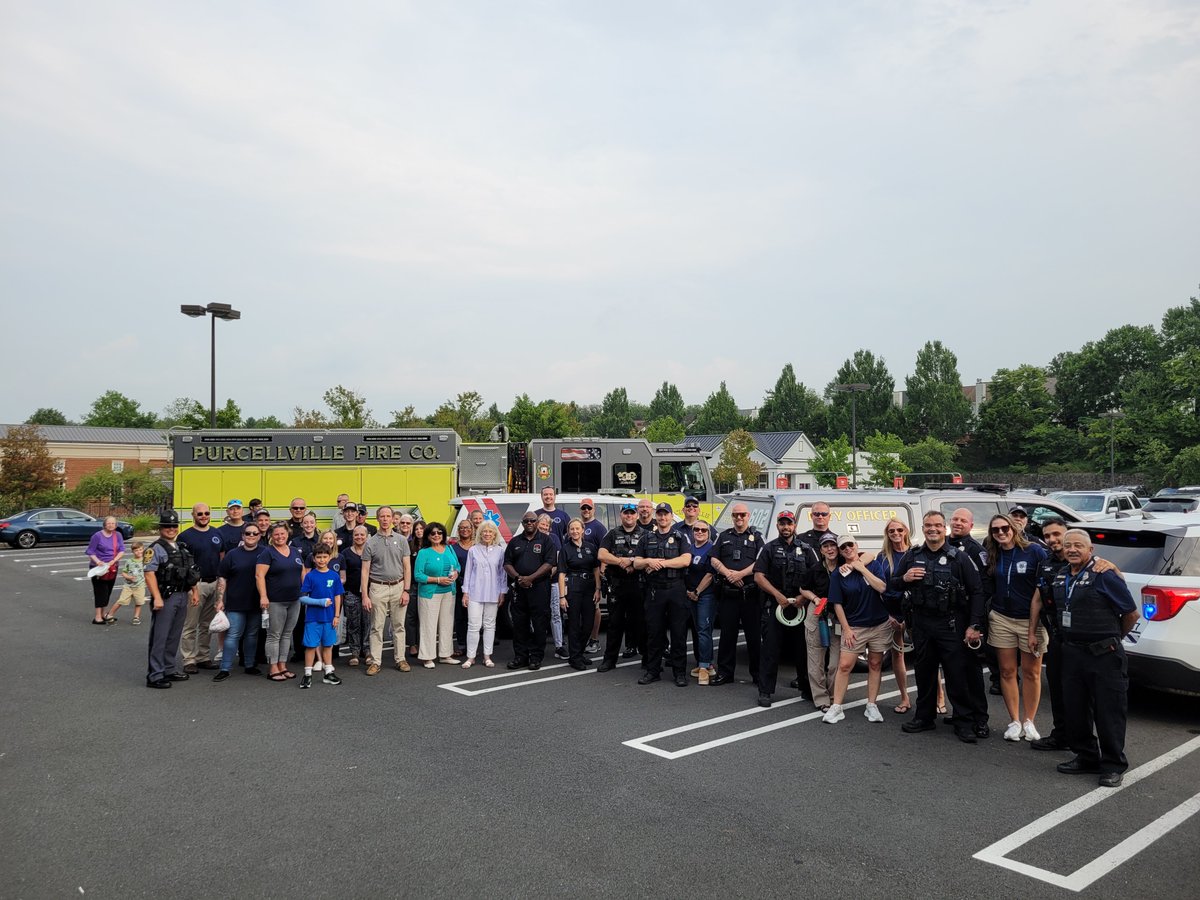 Wow! What a night!
Thank you to all the Purcellville community members who joined us for #NationalNightOut last night! We hope you had a wonderful time connecting with your neighbors &amp; local first responders. Events like these help us build safer &amp; more connected neighborhoods!