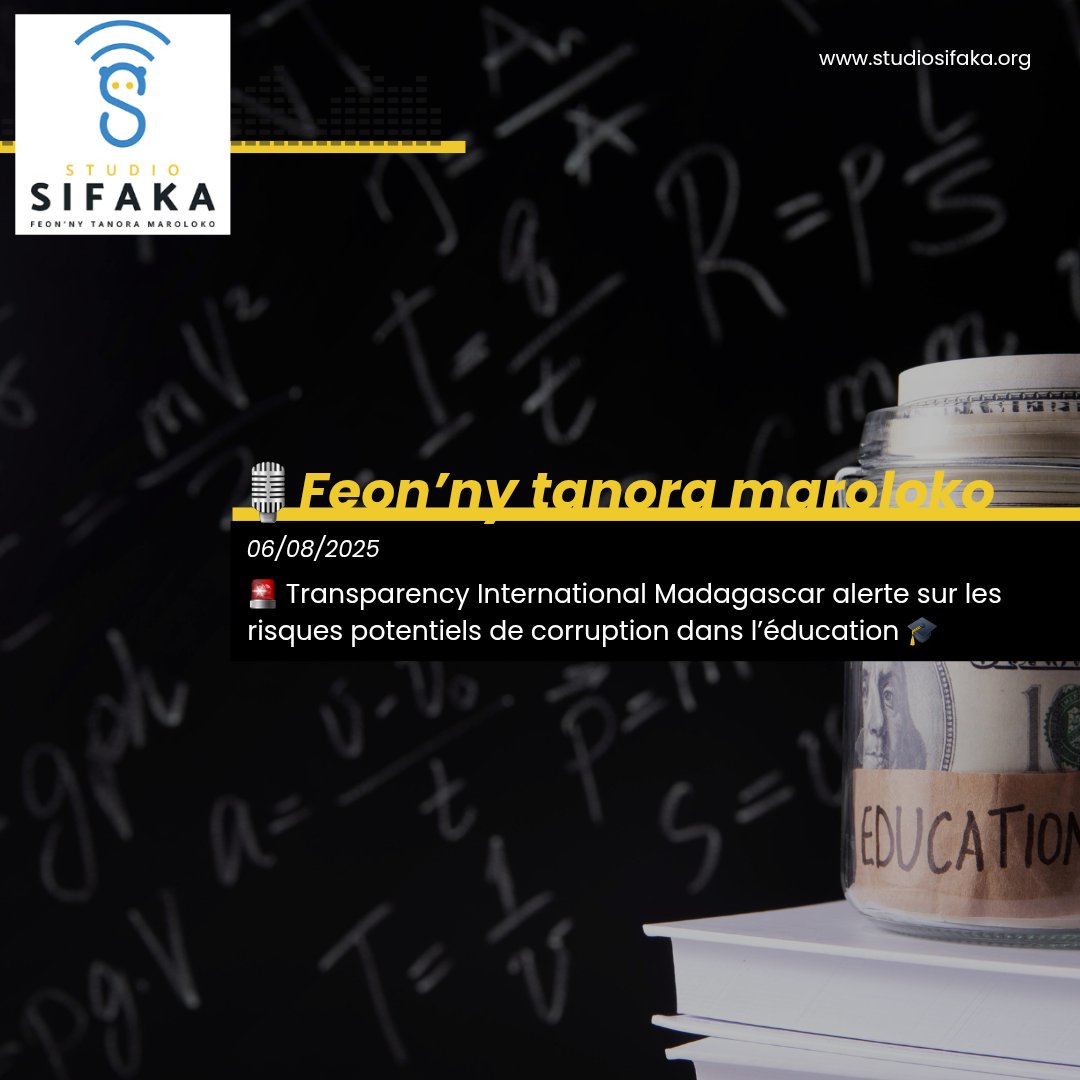 Studio Sifaka - la voix des jeunes à Madagascar tweet media