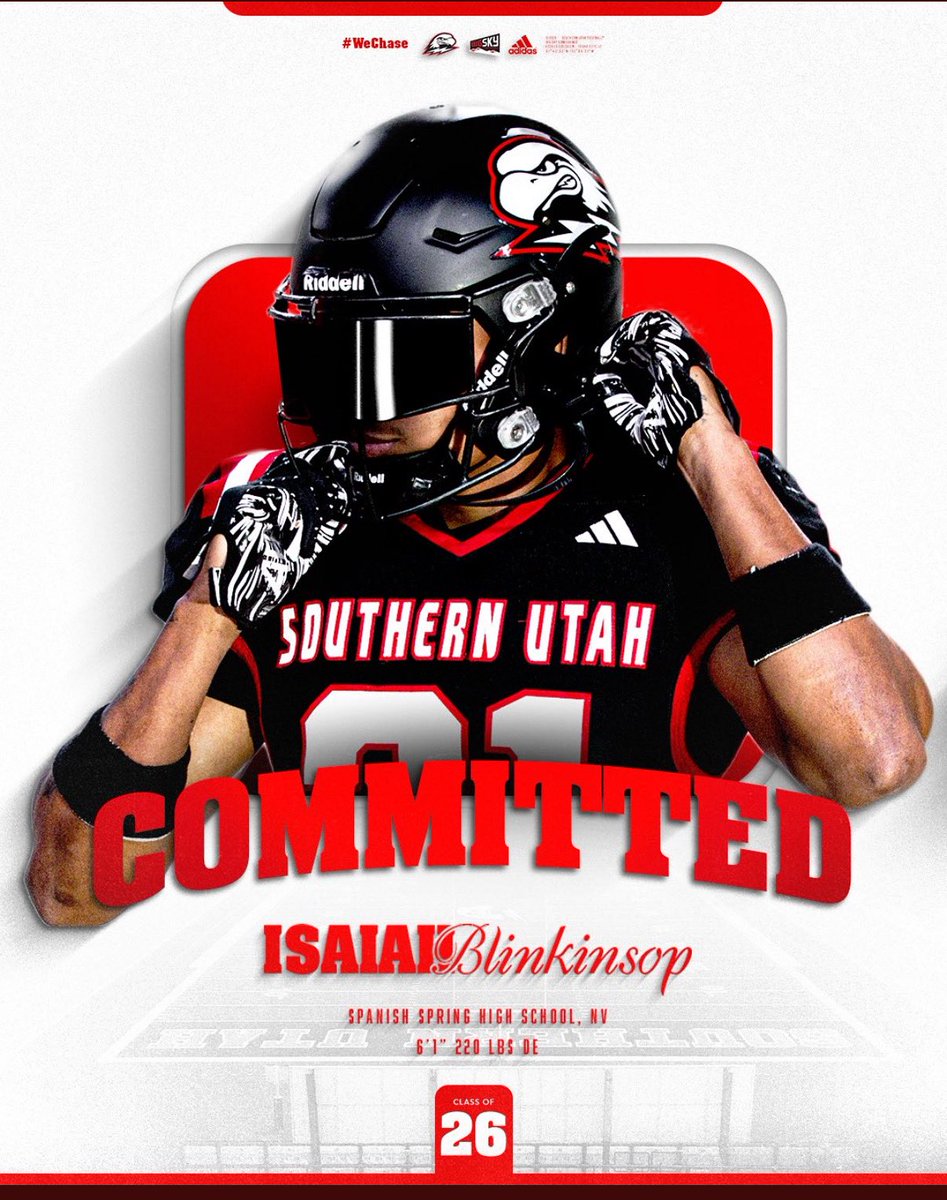 YUPP 100% COMMITTED⚡️⚡️⚡️

First and foremost I would like to thank those who have helped me along this hectic journey, I would never be here without the help of my teammates, trainers, and family!  With that being said I would like to announce my commitment to Southern Utah