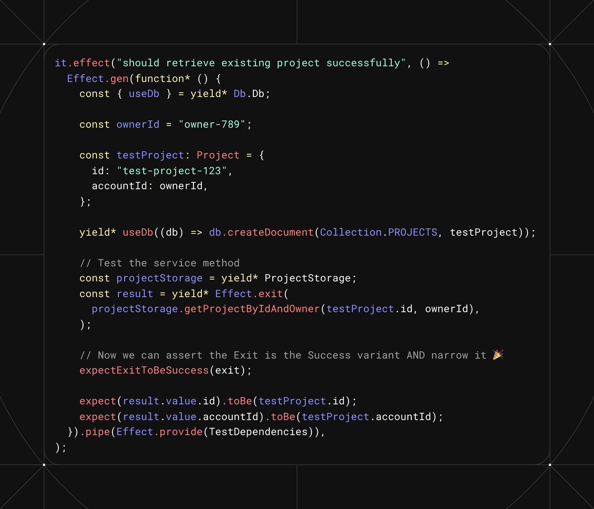 using Exit's makes testing Effect a breeze, but it can lead to some annoying boilerplate.

<a href="/RhysSullivan/">Rhys</a> came up with some helpers to help assert and narrow exits which have come in clutch